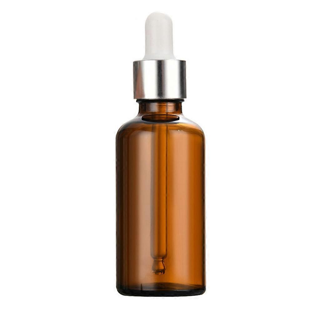 1PC Amber Glass Bottles Empty Leakproof Essential Oils Bottles for Travel