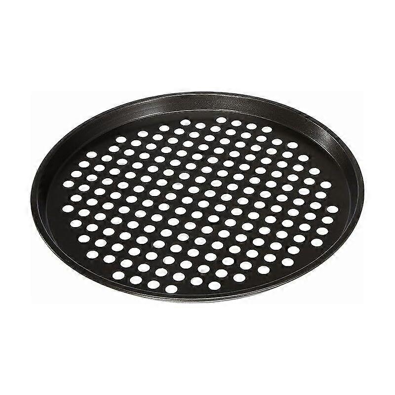 Plat à pizza en acier inoxydable 32 cm