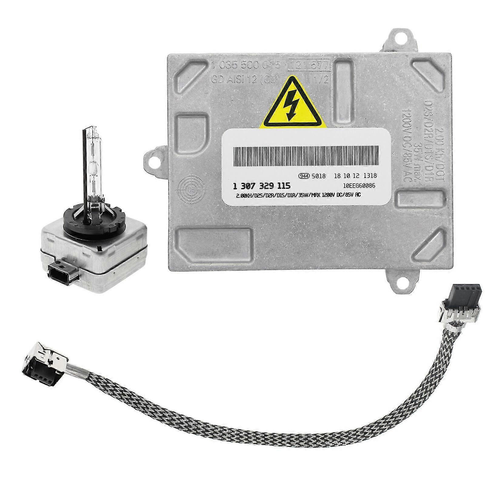 HID Headlight Ballast & Igniter & D1S Bulb 4300K for A4 DTS C30 S40 1307329115 8E0907391B