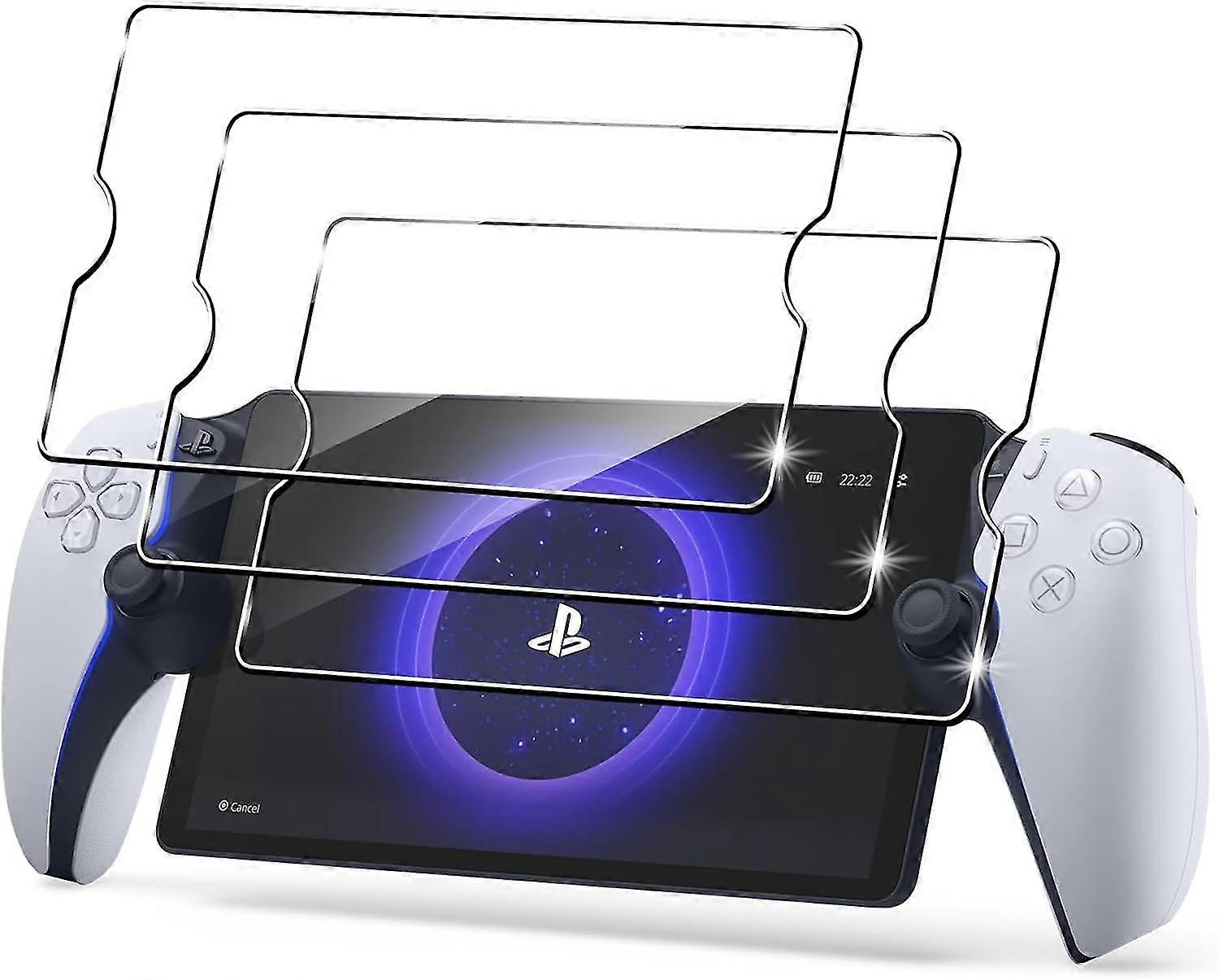 For Playstation Portal Screen Protector Ps Portal Screen Protector, Hd Tempered Glass 8 Inch Anti-scratch With Installation Tool