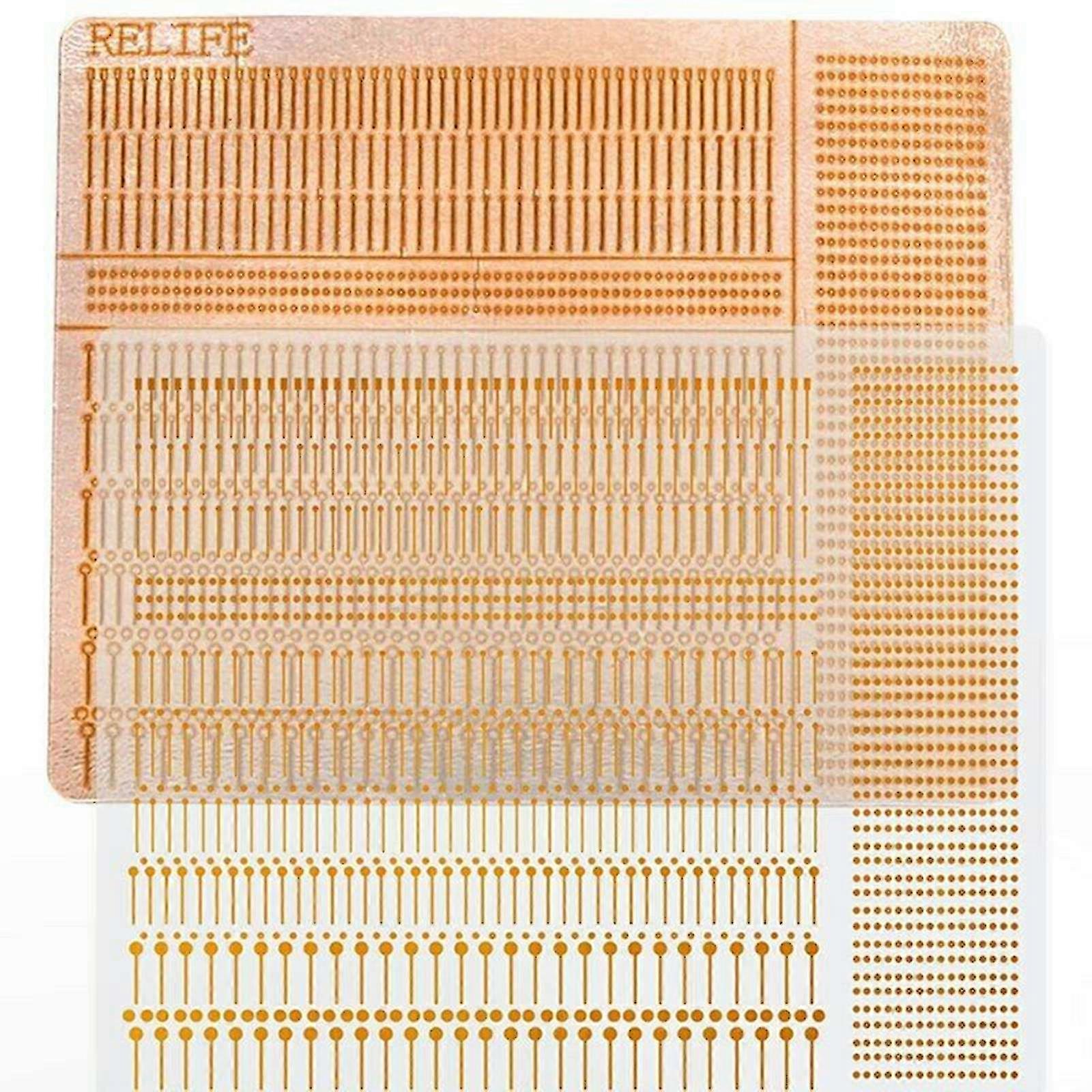 1400pc Relife Nokta Tamir Lehim Lug Nokta Lehimleme Pedi Rl-007ga Pcb İçin İz