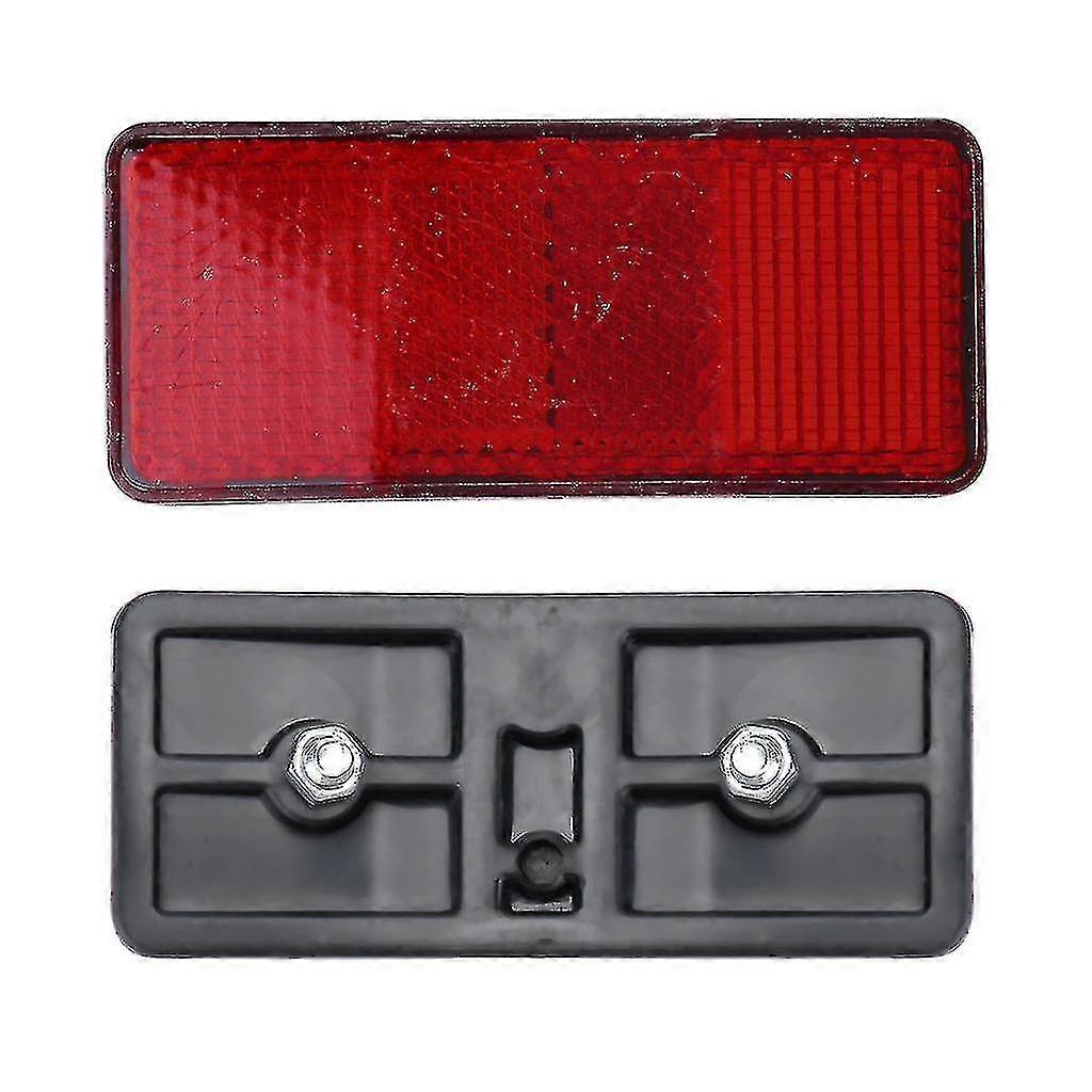 Ycle Rack Safety Caut Warning Reflector Disc Panier