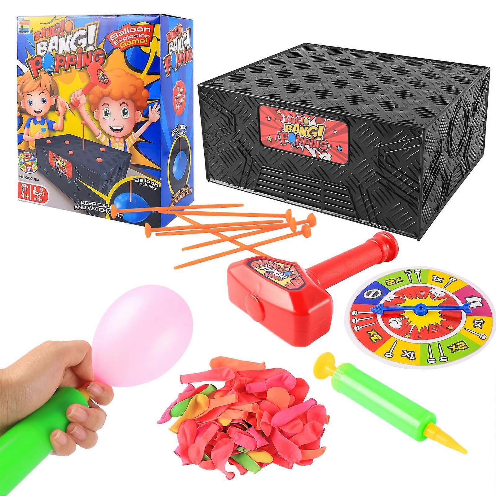 Blasting balloon desktop game puzzle parent-child interactive tie balloon toys