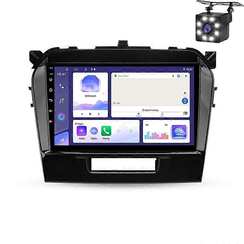 Car Radio Android For Suzuki Vitara 4 2014 - 2018 Auto Player Stereo
