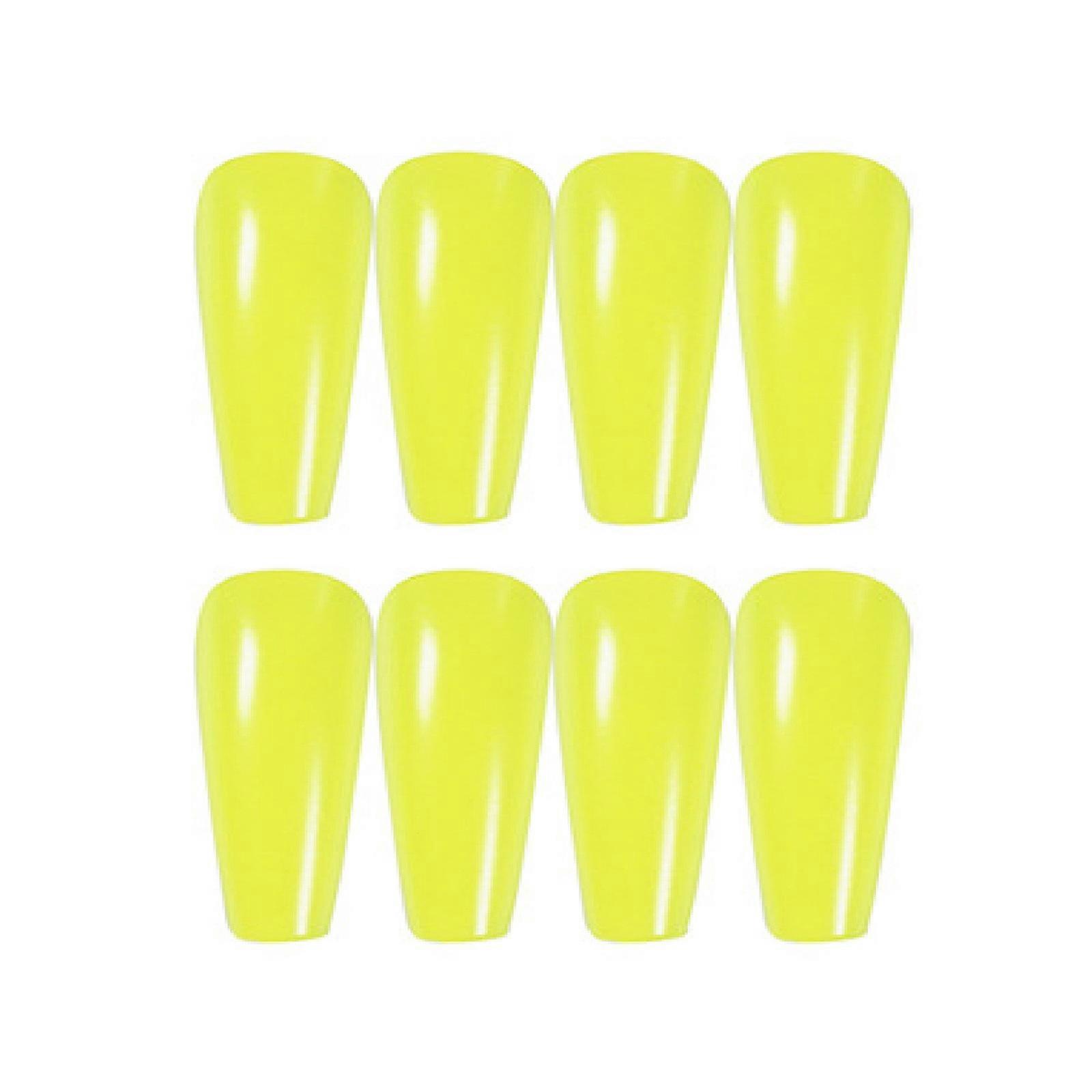 24 stuks ballet manicure patches draagbare nagels lang afgewerkt Frans