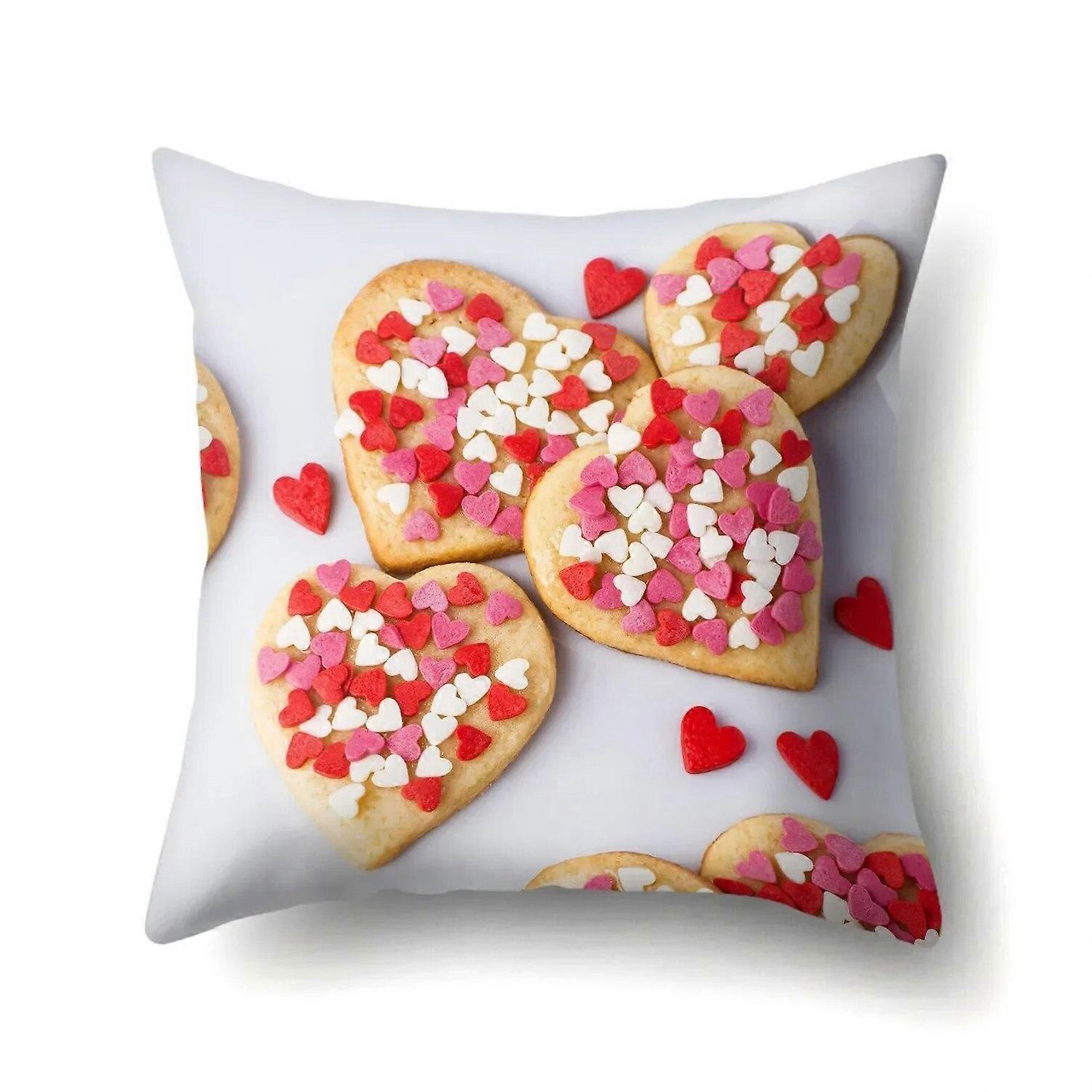 Peach Crisp Pillowcase Office  Lumbar  Sofa Design 1989