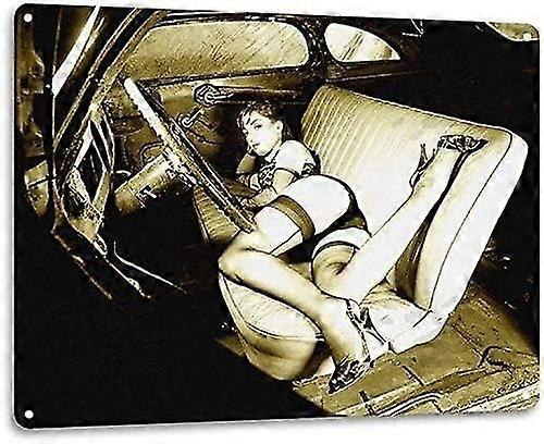 Tin Sign Caterpillar Metal Sign Shop Garage Tractor Heavy Equipment Sign Tin Sign 8x12 Inch OR 12x16