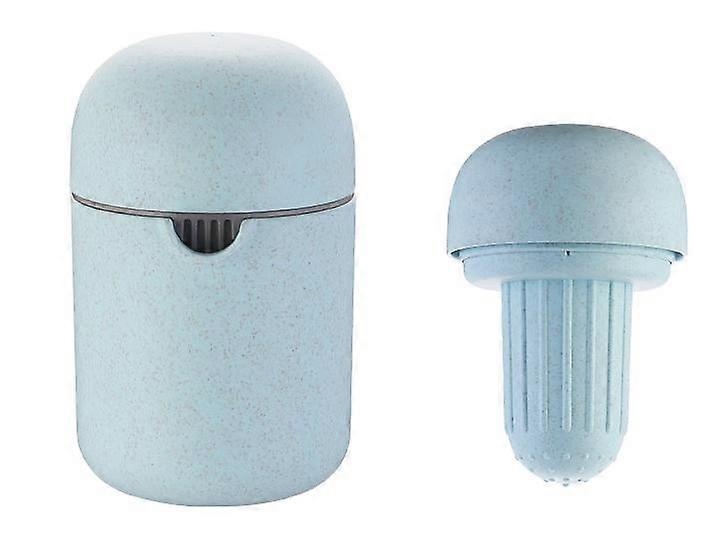 Manual Orange Juicing Cup (blue), Portable Lemon Juicing Machine, Citrus Juicing Machine, Small Lemon Juicing Cup, Two Types of Fruit Manual Juicing M