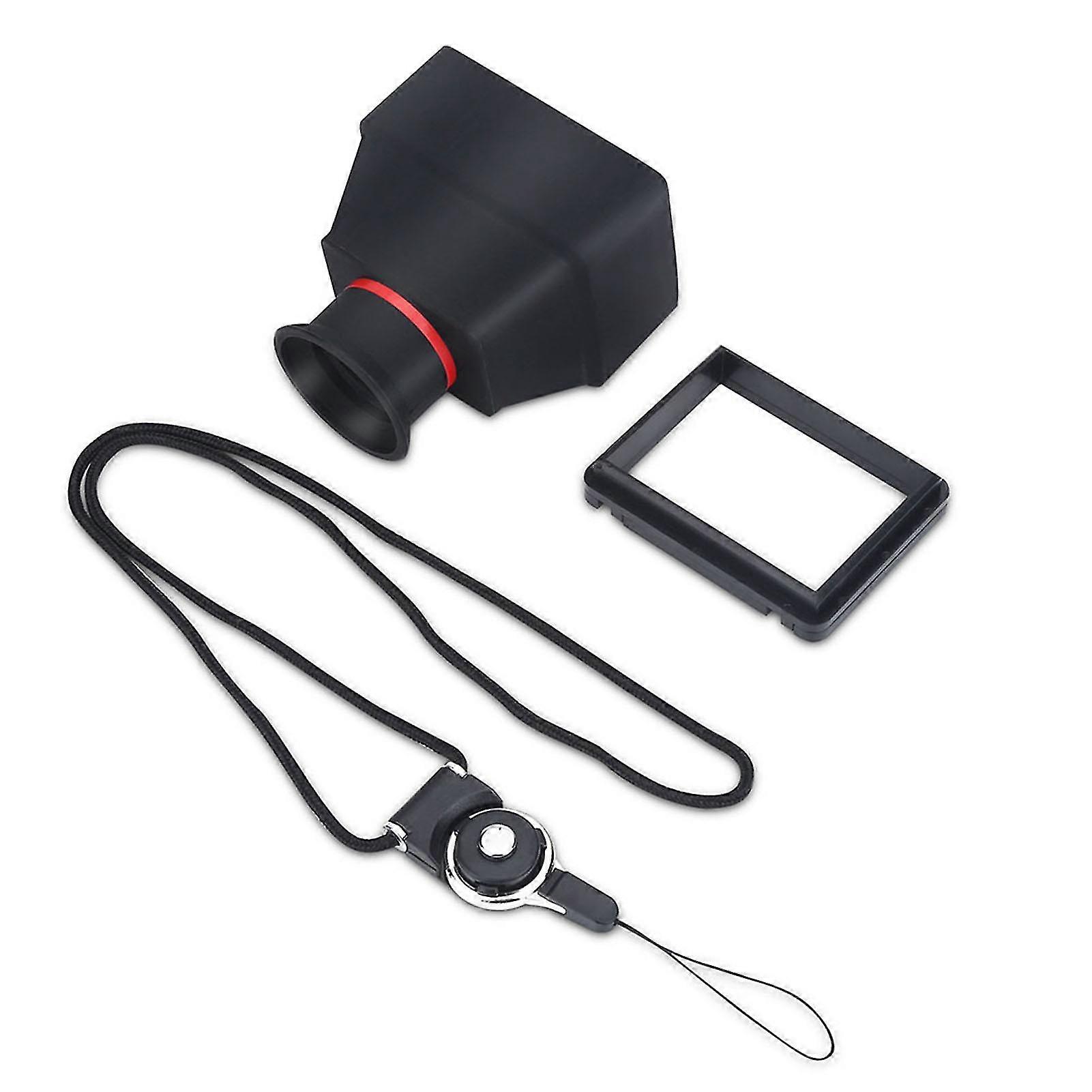 Durable 3.2inch Lcd Viewfinder 3x Magnifier Accessory For Dslr Mirrorless Cameras