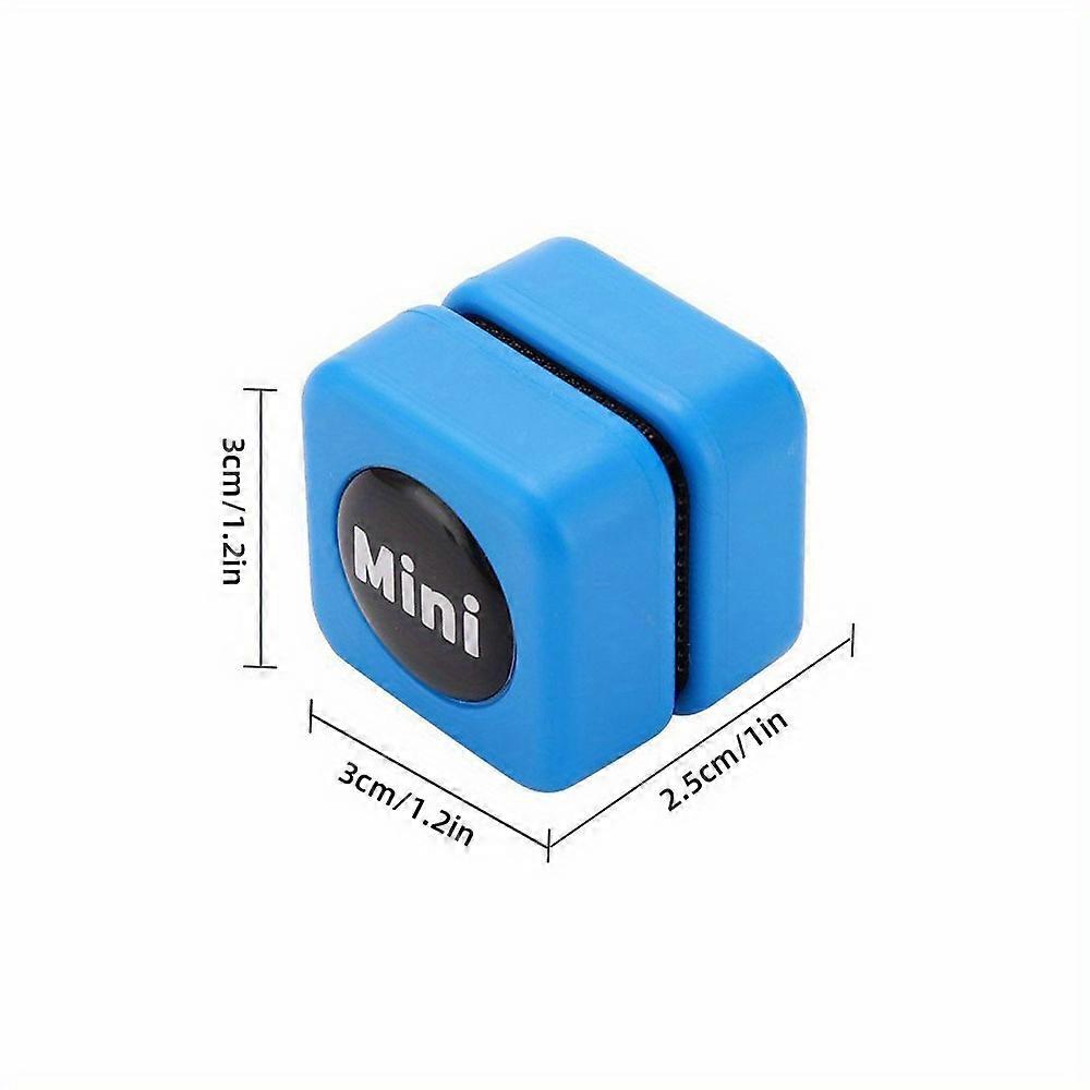 1pc Mini Magnetic Glass Cleaner - Effortless Algae Brush for Fish Tank & Aquarium - Safe, Quick Cleaning Tool with Strong Magnetic Force - Compact Des