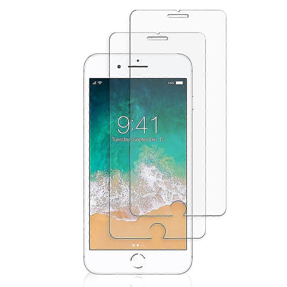 2 Pack Premium Iphone 7 Tempered Glass Screen Protector Shield Protect