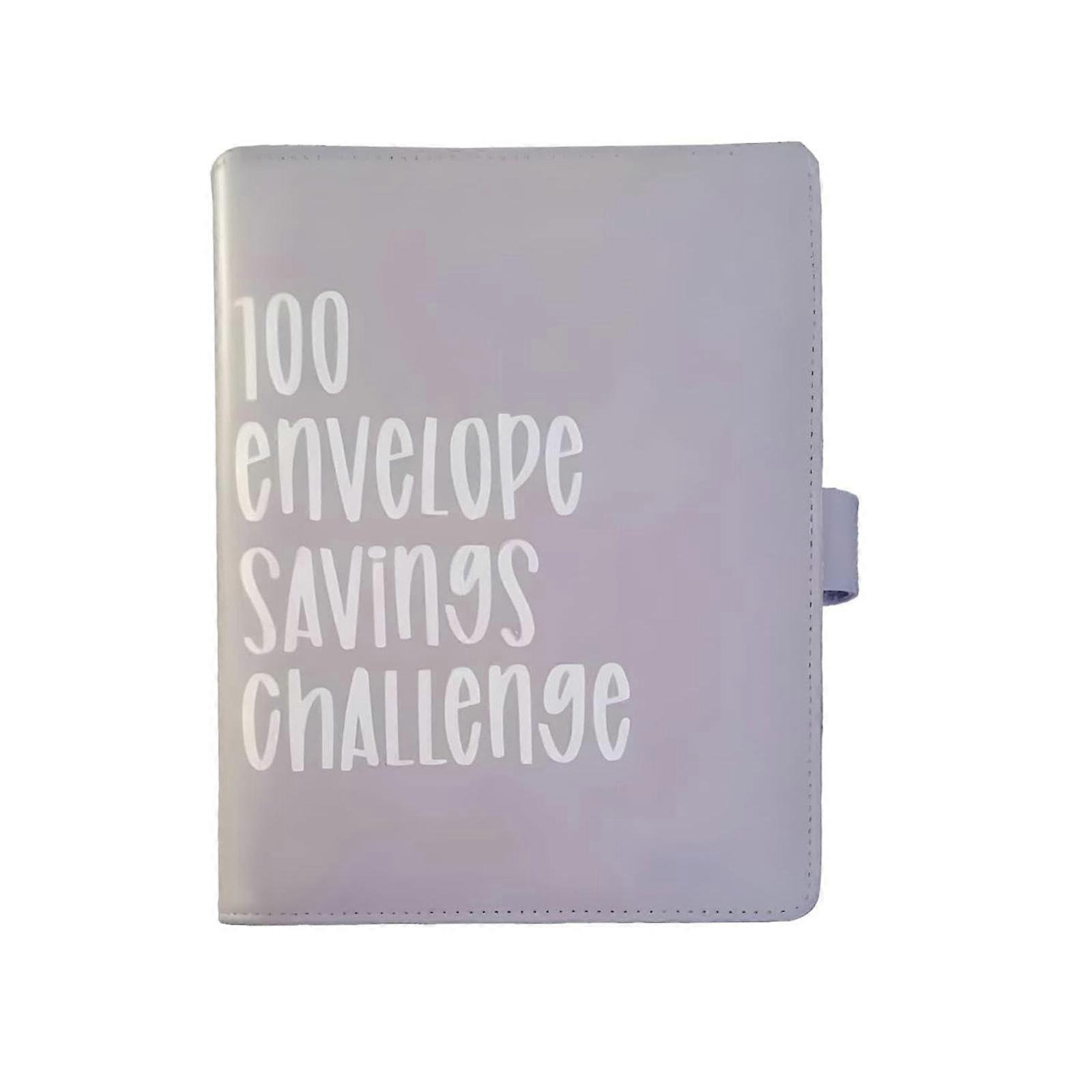 Budget Binder With Transparent Pockets Savings Challenges Binder with Cash Envelopes