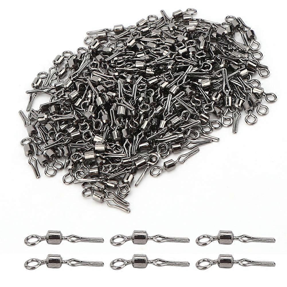 معدن نوع أمريكي SubLine كليب Fishhook قطب موصل سريع معالجة الصيد الصغيرة (أسود 6 #)