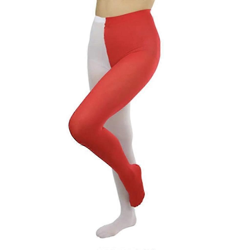 Γυναικείο Δίχρωμο Καλσόν Elastic Breathable Footed Leggings Full Length Tights-dwdz