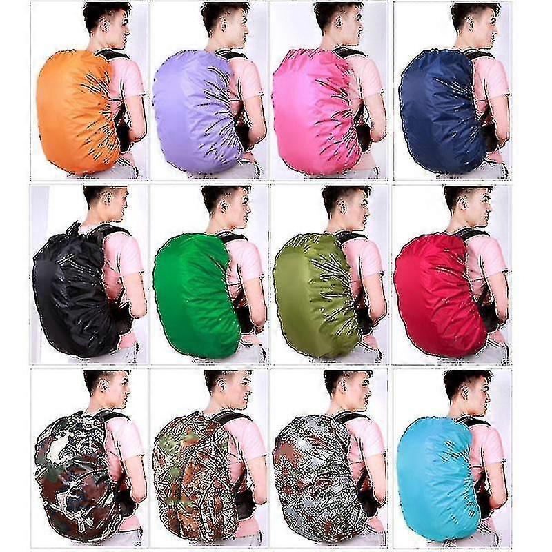 1 Pcs 35l 45l 70l impermeável poeira capa de chuva mochila portátil viagem acampamento mochila saco à prova de chuva mochila capa-xinhan