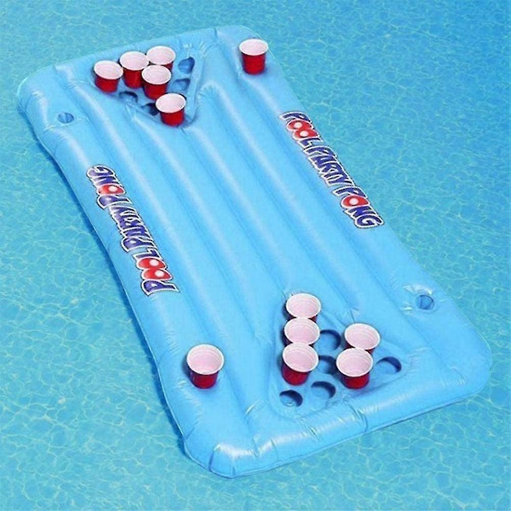 Inflatable Beer Pong Table - Multifunctional for Pool Parties, Beaches, Camping
