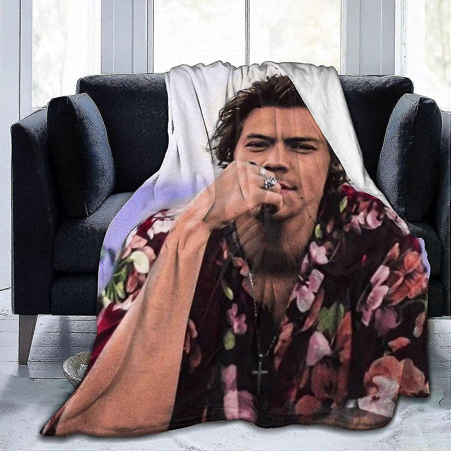 رودي الممثل بانكو جي جي مايبانك الفانيلا بطانية لينة ومريحة رمي دافئ البطانيات لأريكة السرير ، مكتب وسادة الركبة ، سرير cjvrivjh4091