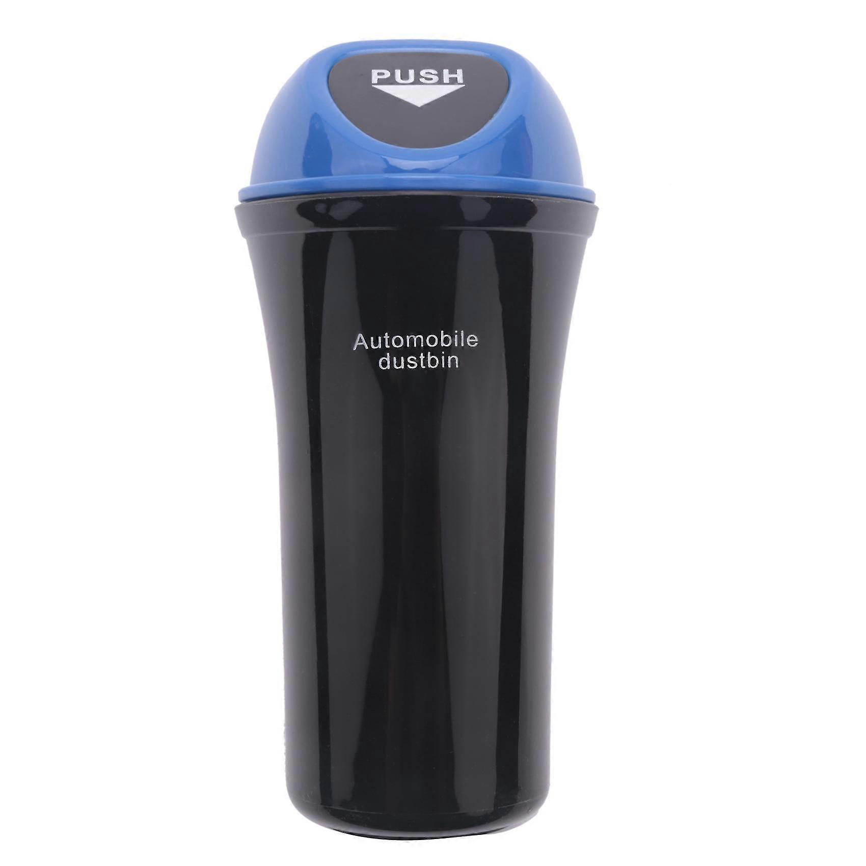 Car Trash Storage Bin Accessories Car Door Back Visor Trash Can Paper Trash Can Royal Blue