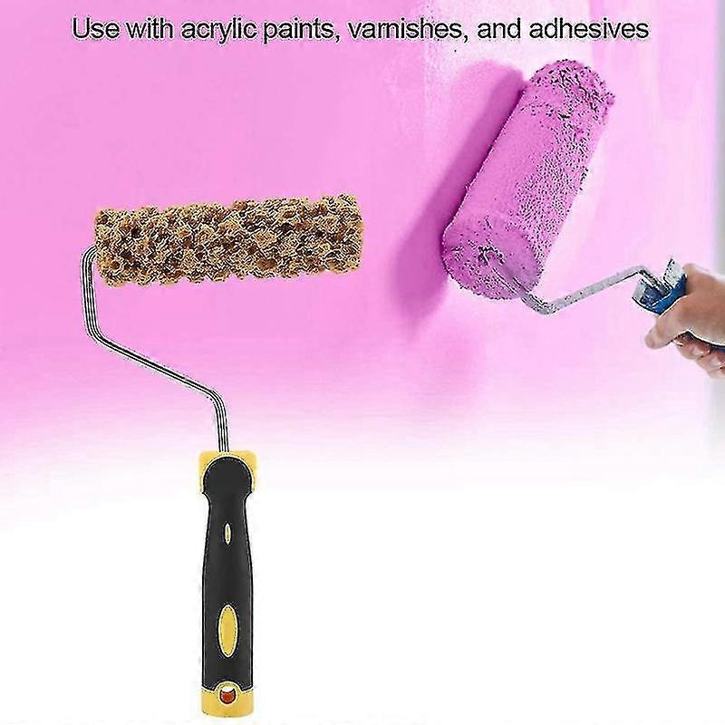 M60 Seaweed Sponge Roller Brush Imitation Seaweed Sponge Roller Pattern Liquid Wallpaper Paint Text