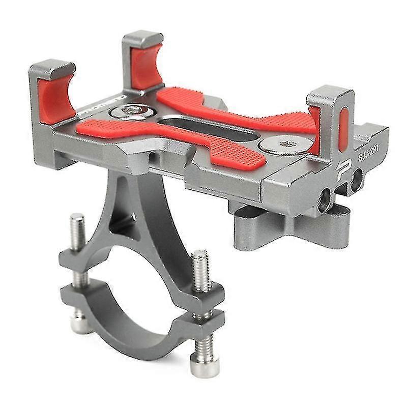 360 Rotatable Bicycle Phone Holder Aluminum Alloy Mtb Bike Motorcycle Phone Bracket Stand Adjustable Non-slip Cycling Mount