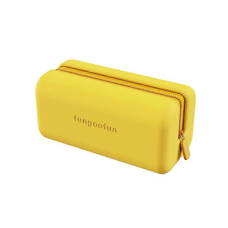 Rectangular shape EVA travel digital storage bag(Yellow)