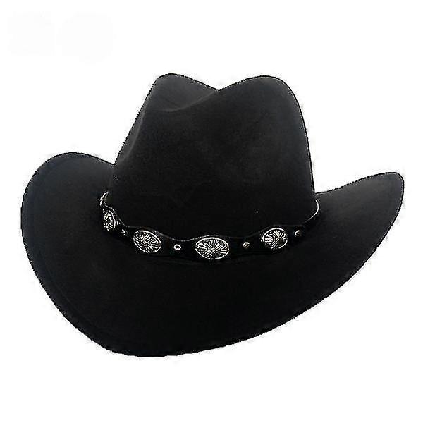 Kovbojský klobouk faux leather