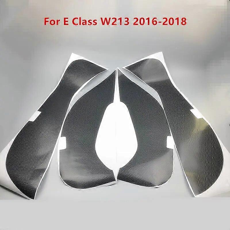 Car Door Anti Kick Pad Protection Mat Carbon Fiber Stickers 4Pcs For Mercedes Benz GLA CLA GLC C Class W205/E Class W213Vehicle Dashboard Accessories
