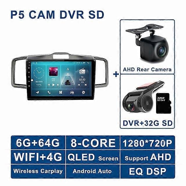 Wireless Carplay Android Auto Für Honda Freed Spike 2008 - 2016 Auto Radio Video Multimedia Player Navigation GPS Track No 2din