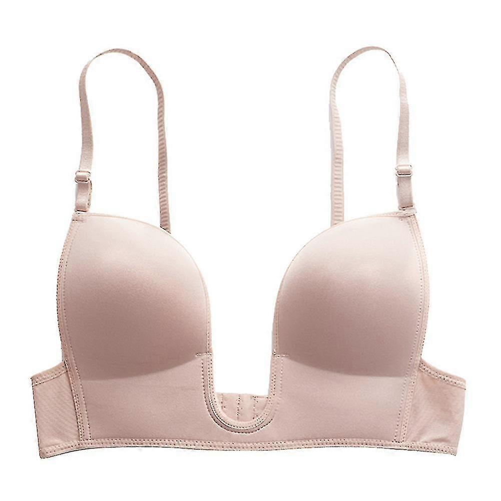 Liftup Low Back Plun Bra Cleava-boo Padding Bra Underwear