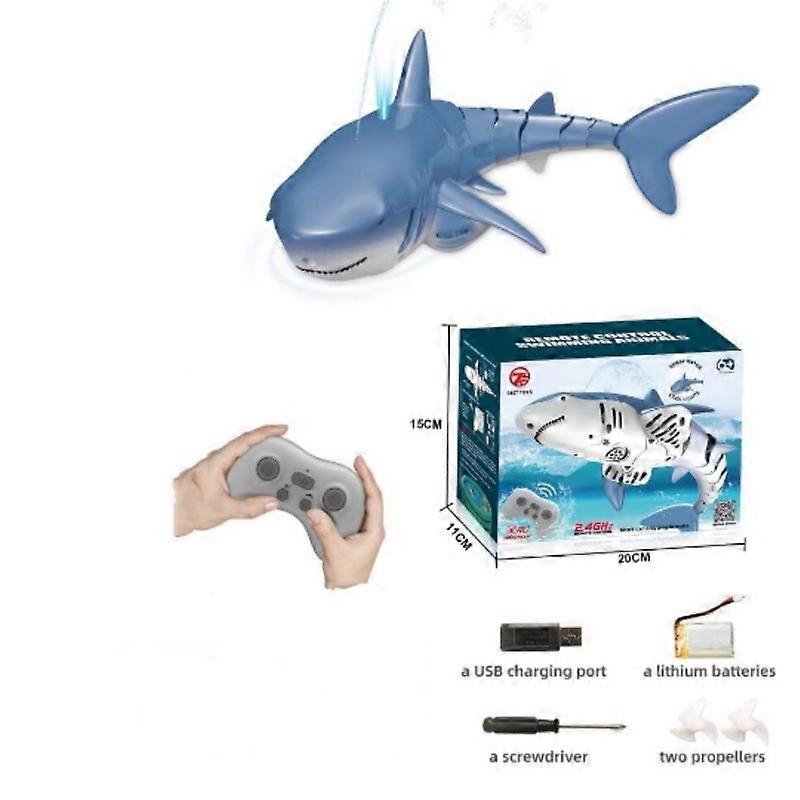 RC smart Shark Whale Water Toy - Spray Wasser ferngesteuertes Boot U-Boot