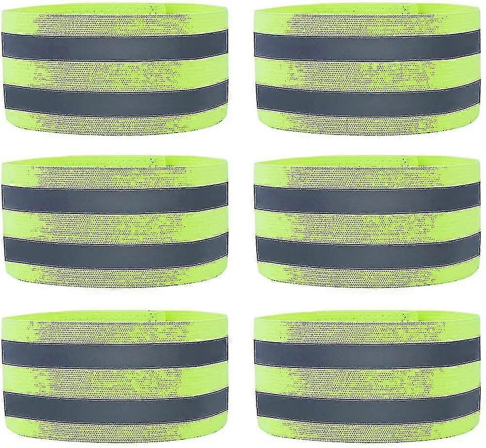 6-pack hög synlighetscykel med säkerhetsarm