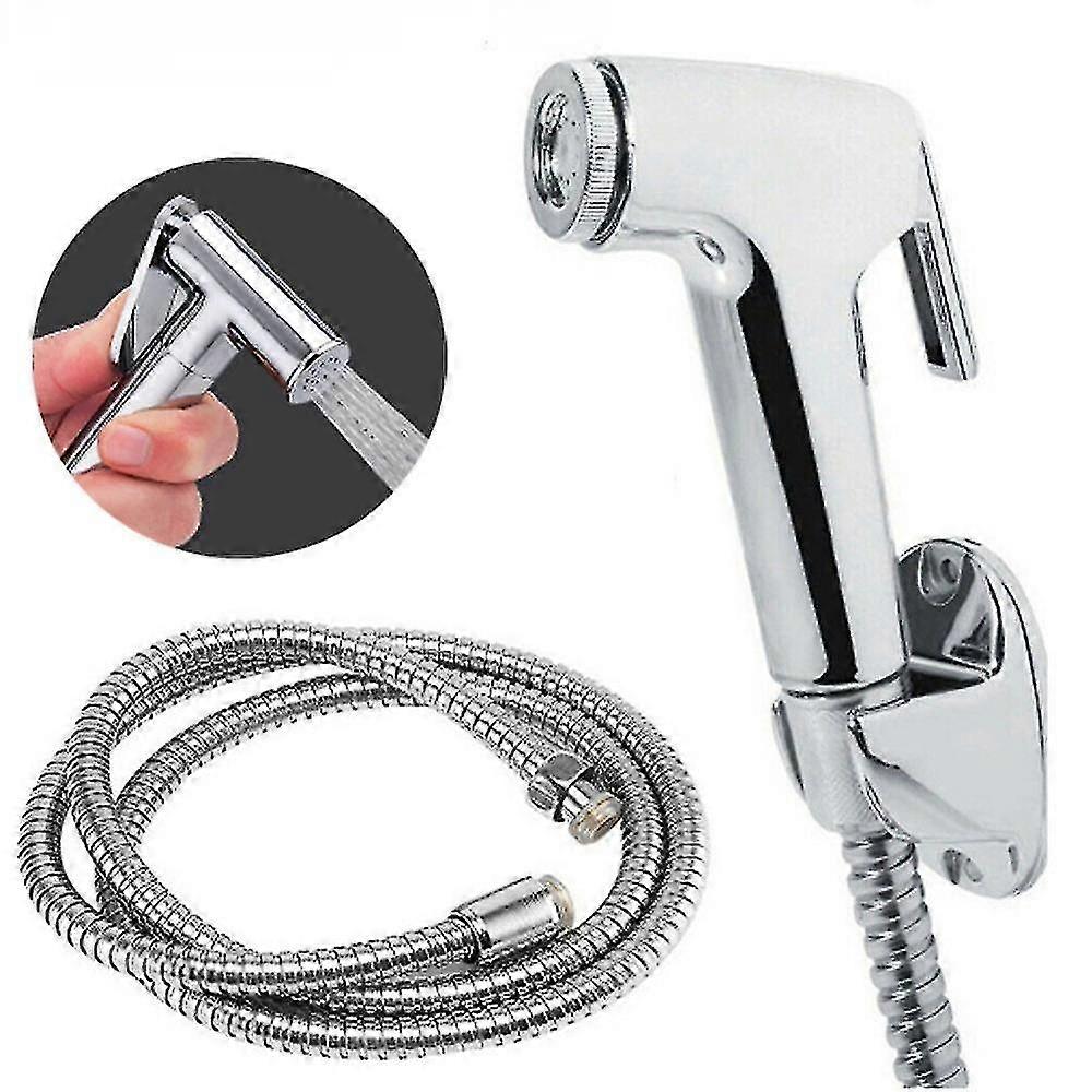 马桶手持式坐浴盆喷枪软管套装浴室手持坐浴盆喷雾器套装#华盾