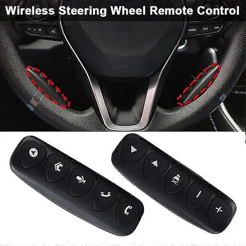10 Keys Wireless Multi-function Car Steering Wheel Remote Control for Car GPS/Volume/Multimedia