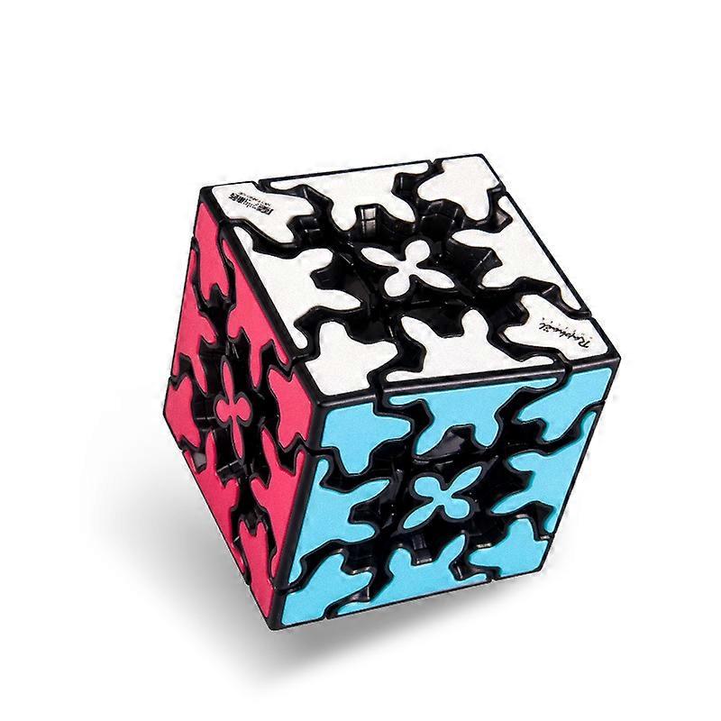 Newest Gear 3x3x3 Magic Cube Mofangge Speed Gear Pyramind Cylinder Sphere Professional Cubo Magico Gear Puzzle Series Toys