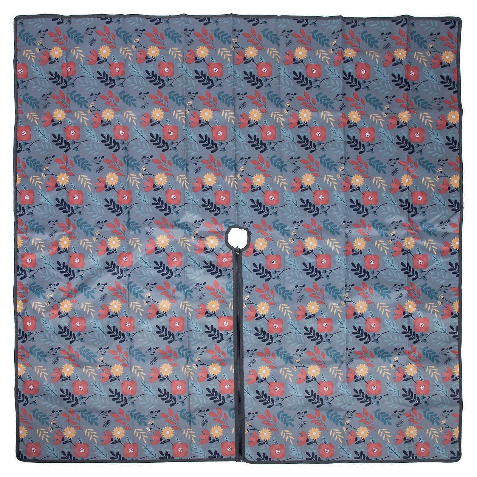 Zipper Table Cloth Outdoor Cloth Water-proof Dining Table Tablecloth with Hole