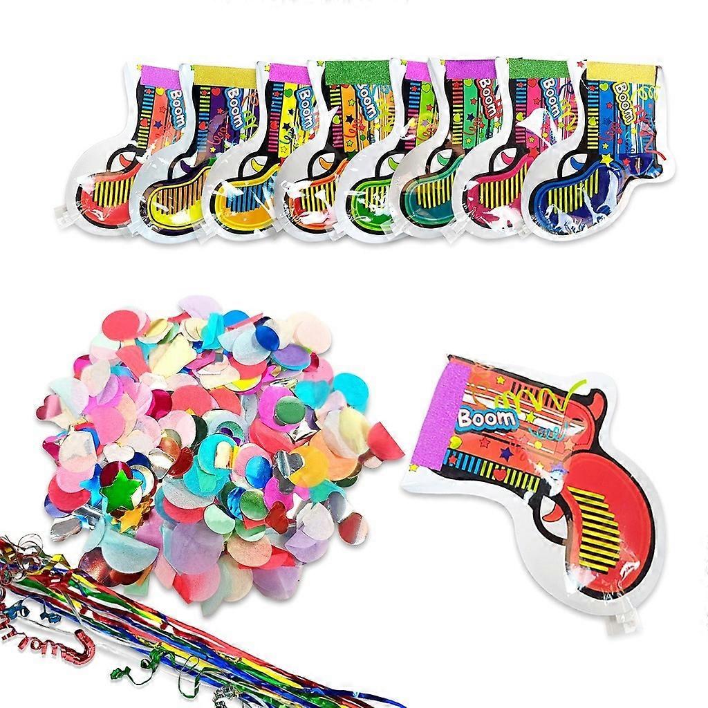Party Confetti Cannon 15PCS Inflatable Fireworks Party Supplies Used