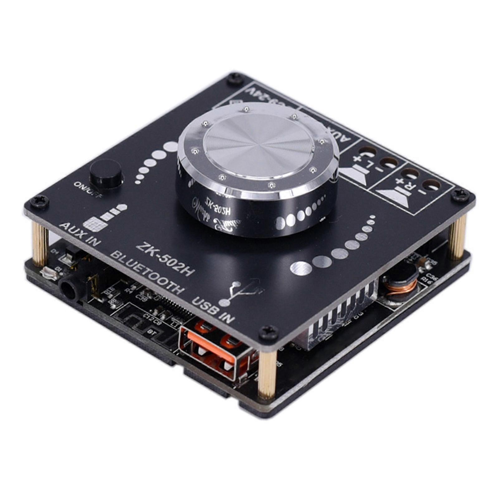 ZK-502H Power Amplifier Dual Channel Stereo Circuit Board PCB Digital Amplifier Board for Home