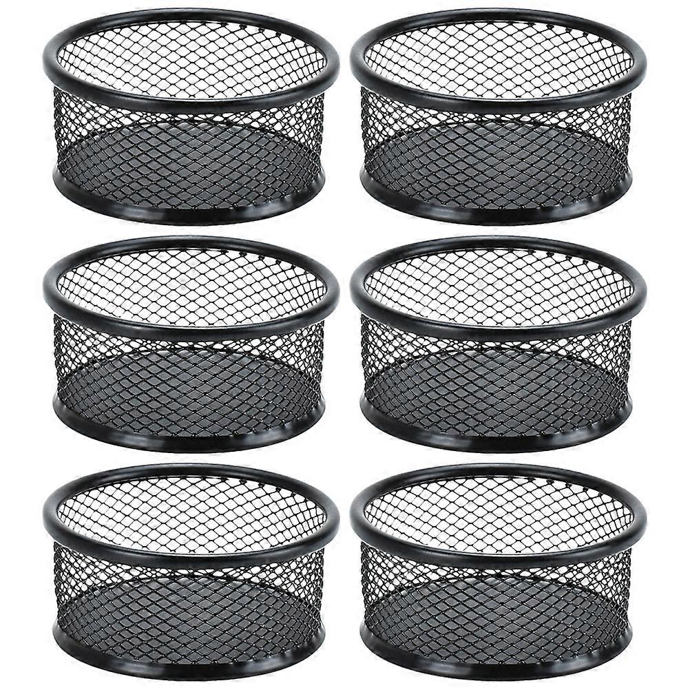 Mesh Design Storage Box Multi-functional Paper Clip Storage Holder Desktop Stationery Container