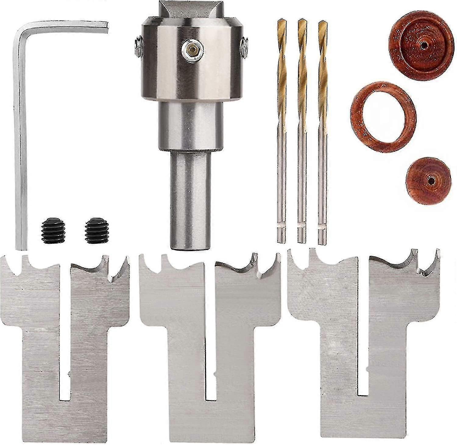 New Ring Drill Bit Set, Wood Ring Drill Bit Router Bit Set Woodworking Tool Kit For Making Personalized Wood Rings And Jewelry (m)