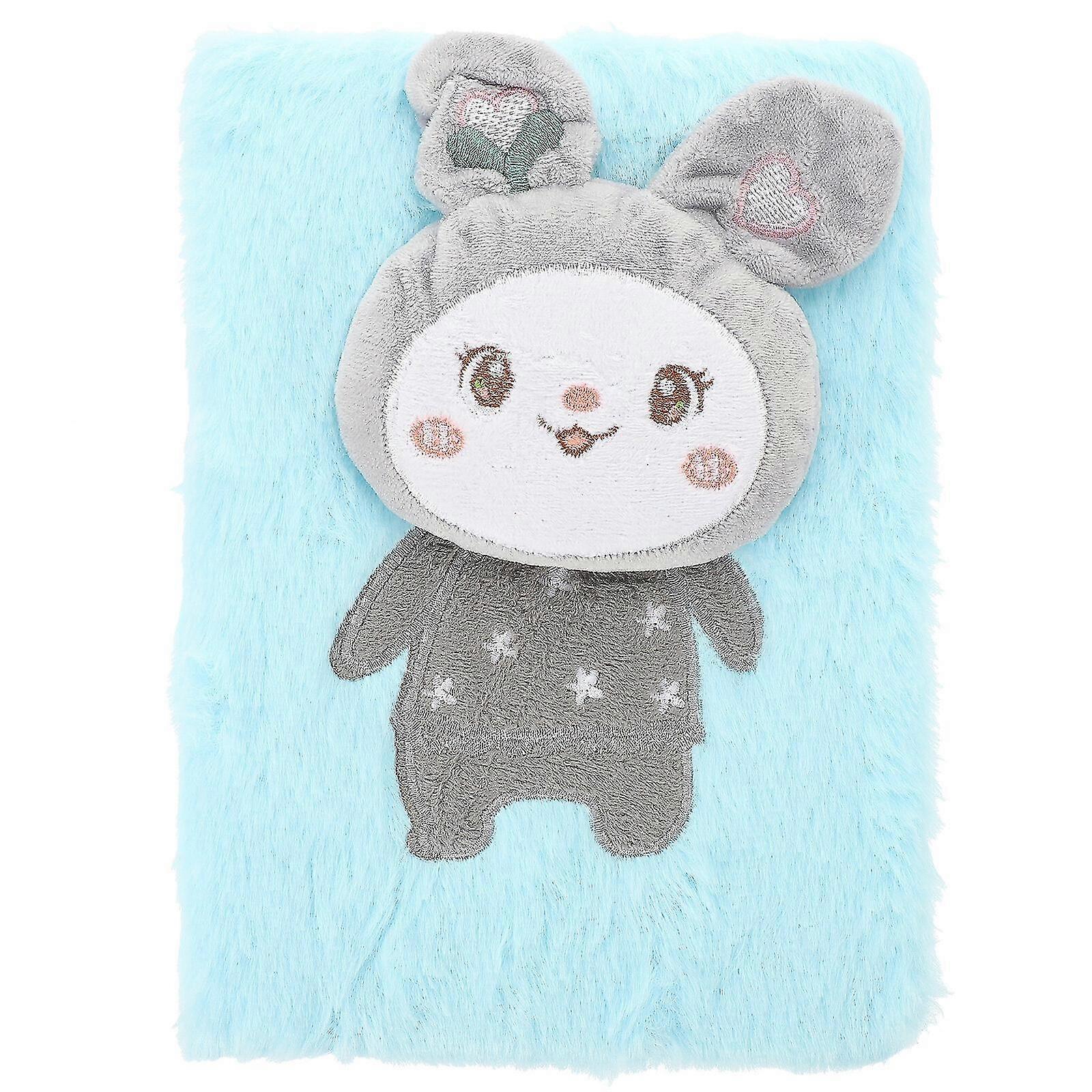 Lovely Notebook Daily Use Plush Notebooks Fluffy Diary Notepads Daily Use Notebook