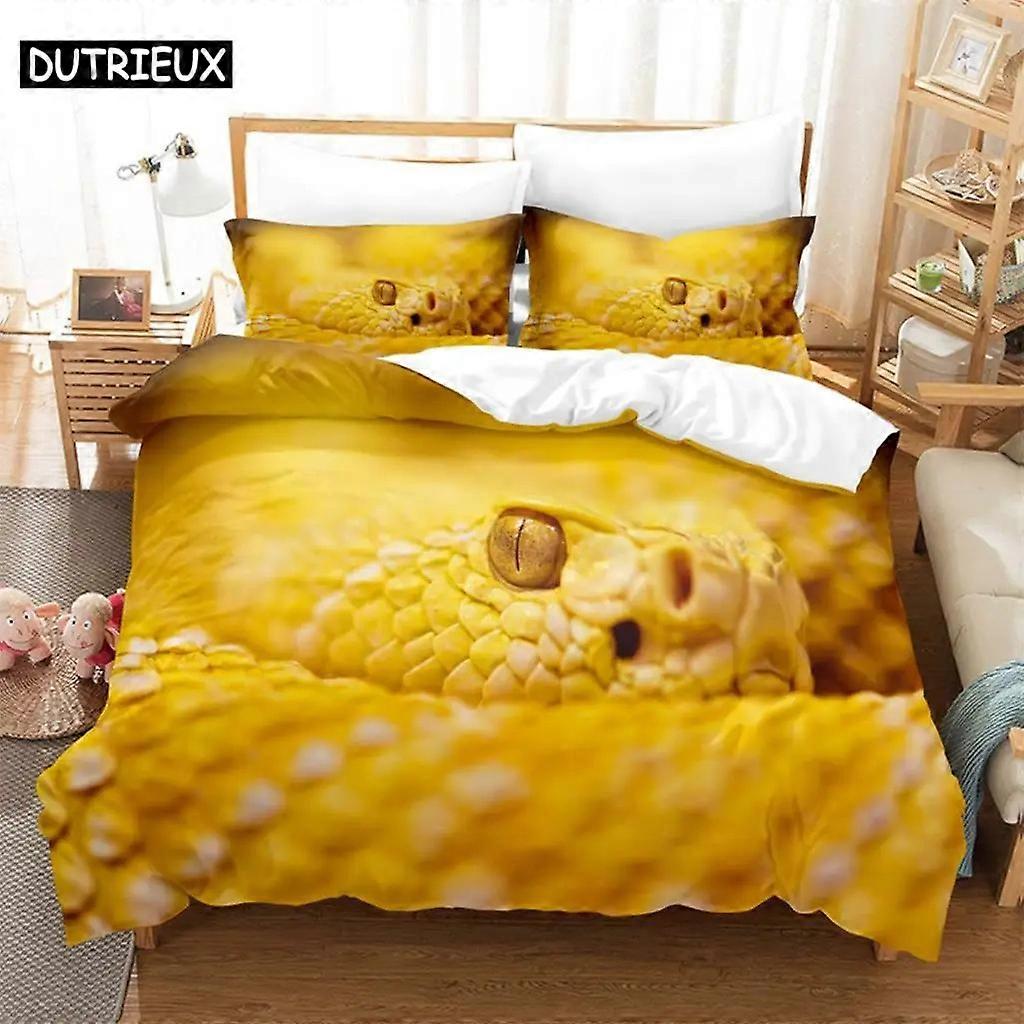 a2141 Lençóis Amarelo Digital Conjunto de CamaCapa de edredão + 2 Fronhas) 2142 Fronhas)