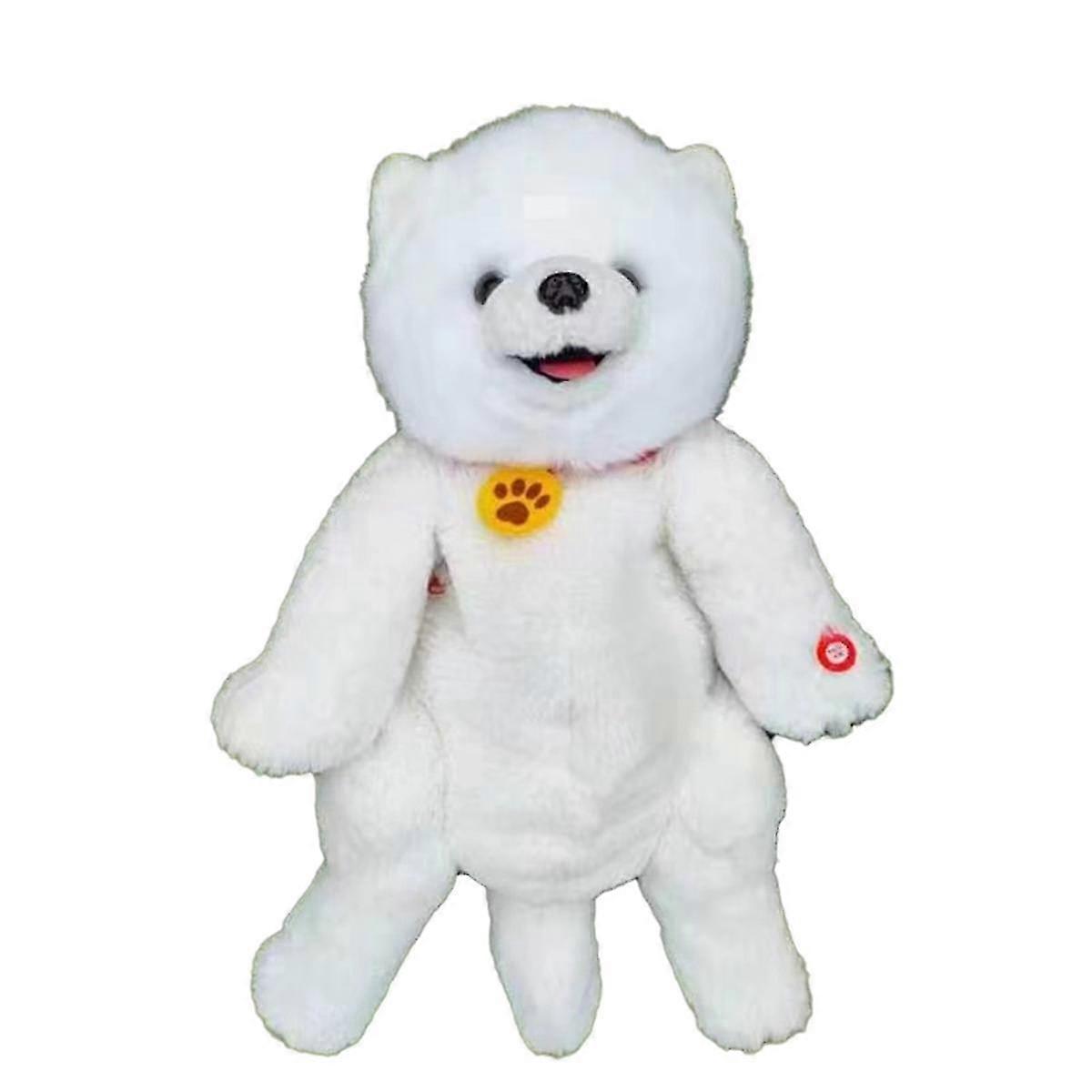 Doll Bag Dog Simulation Pet Backpack, Touch-sensitive Singing Electric Plush Bag,d