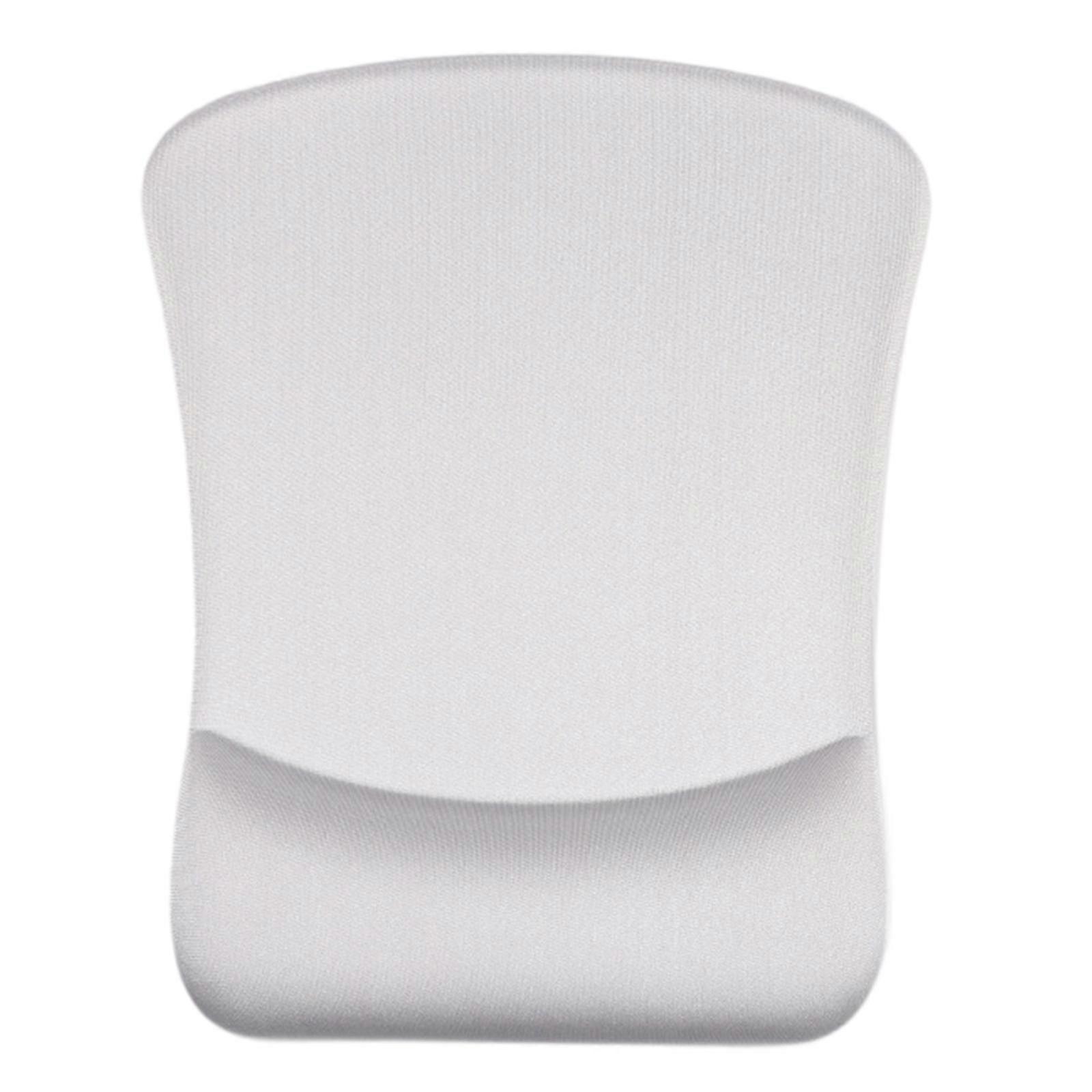 Computer Mousepad Comfortable Anti Slip Wrist Support for Office Desk Laptop Grey