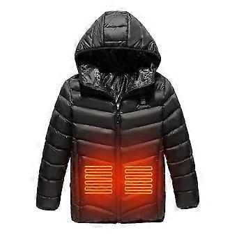 Chaqueta Térmica Para Niños Y Niñas, Abrigos Térmicos Con Capucha De Invierno Para Niños