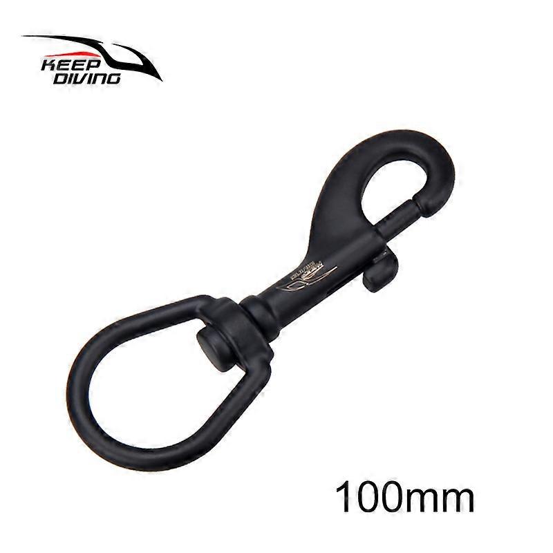 75/90 / 100MM 316ステンレス鋼ボルトスナップフックスプリングクリップスキューバダイビングフックBCDアクセサリー水中ダイビング機器