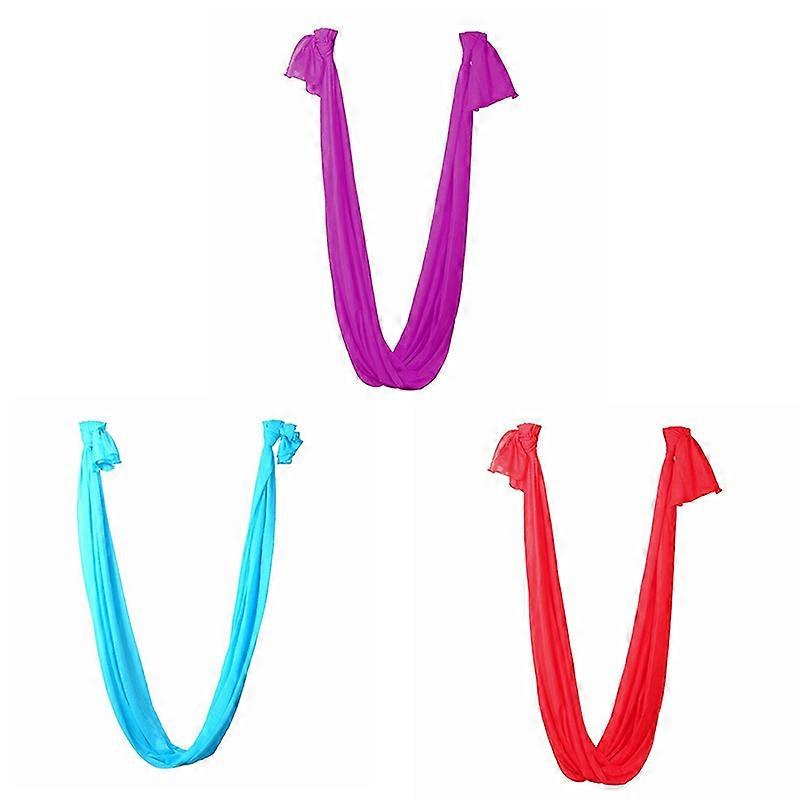 Ziyouying Large 5x2.8m Yoga Swing Aerial Hammock – Anti-Gravity Inversion Trapeze Kit