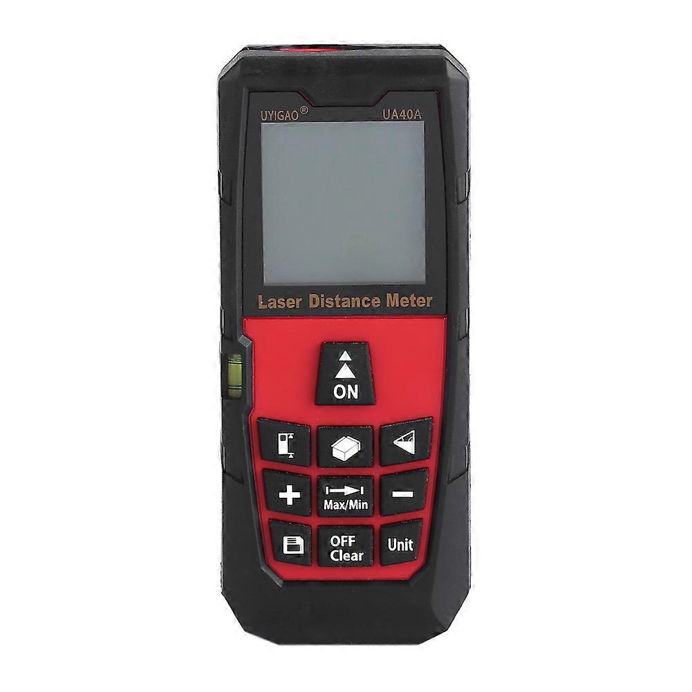 UYIGAO 10 Keys Laser Distance Area And Volume Meter Range Finder Measure Diastimeter UA40A