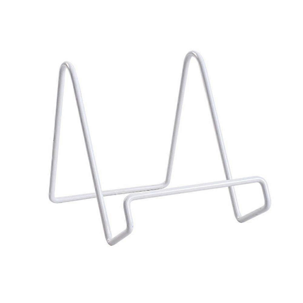 6pcs metal iron bracket-white medium (9*10*14cm)