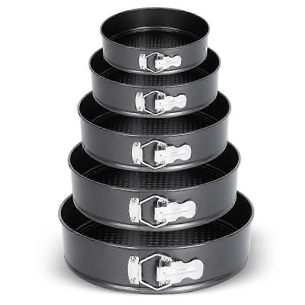 ノンスティックロックライブモールド、炭素鋼ボトムケーキモールド、ラウンドケーキケーキトレイ