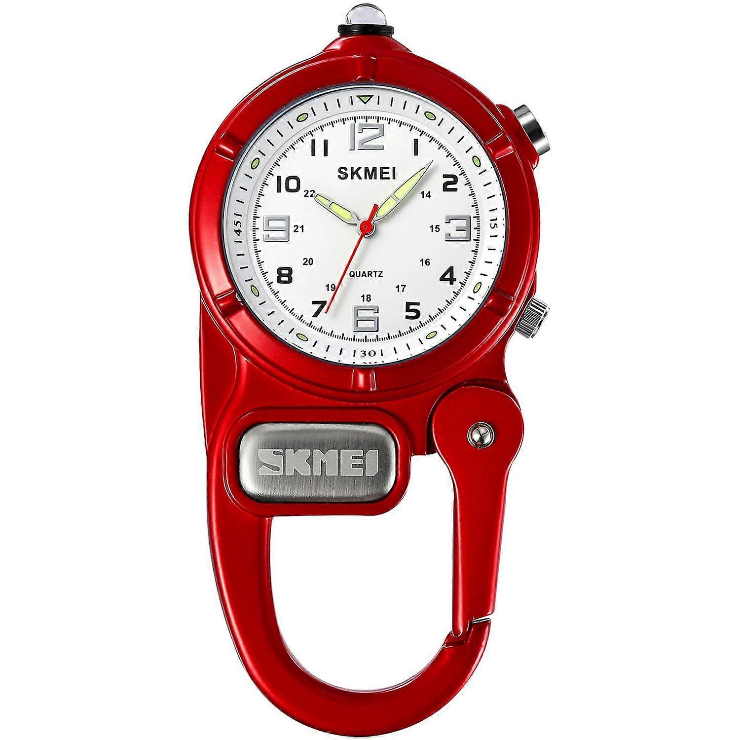 Type C SKMEI 2232 Outdoor Backpack Hook LED Flashlight Quartz Watch